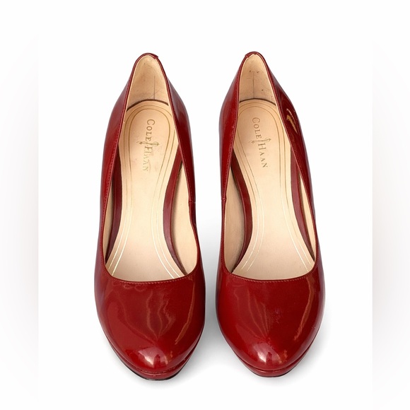 Cole Haan Shoes - Cole Haan Red Patent Leather Women's Pumps